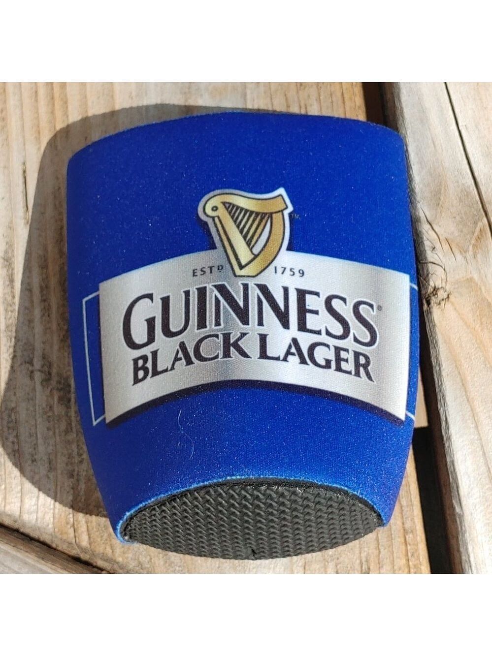 Guinness Black Lager Beer Koozie